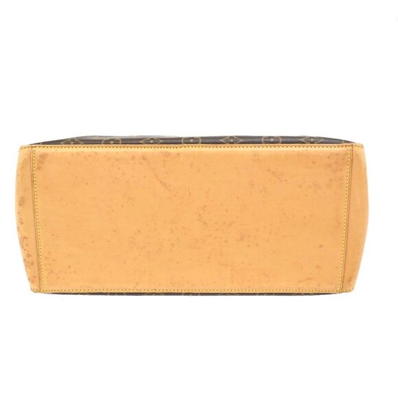 LOUIS VUITTON Cabas Mezzo Shoulder Bag Monogram Leather Brown M51151 18EF541 - Picture 11 of 16